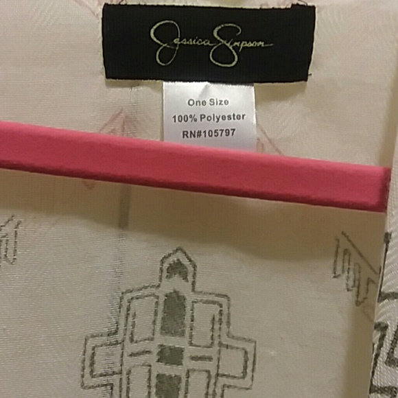 Jessica Simpson Ruana NWOT - Picture 5 of 7